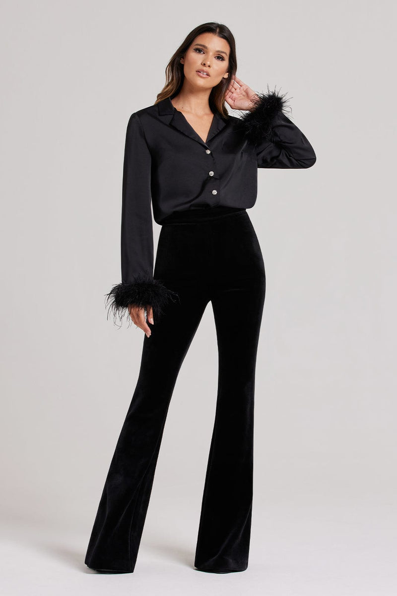 Taylor Black Blouse