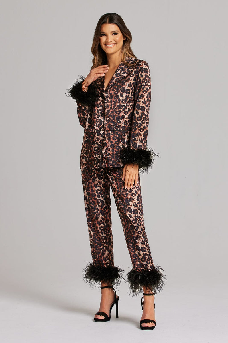 Darcie Leopard Pyjamas