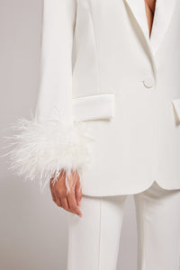 Margot White Blazer