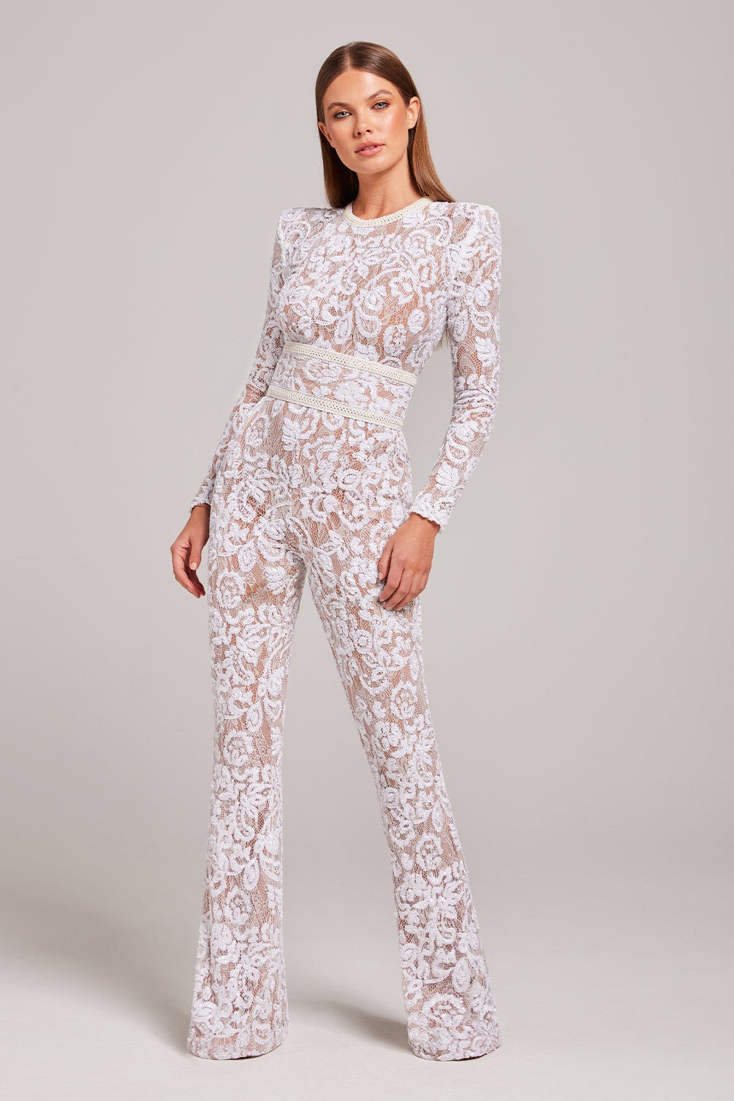 Bella White Jumpsuit, Jumpsuits