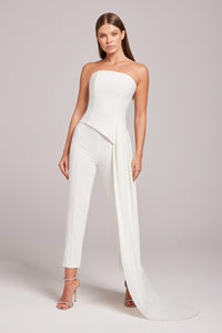 Camille White Trousers