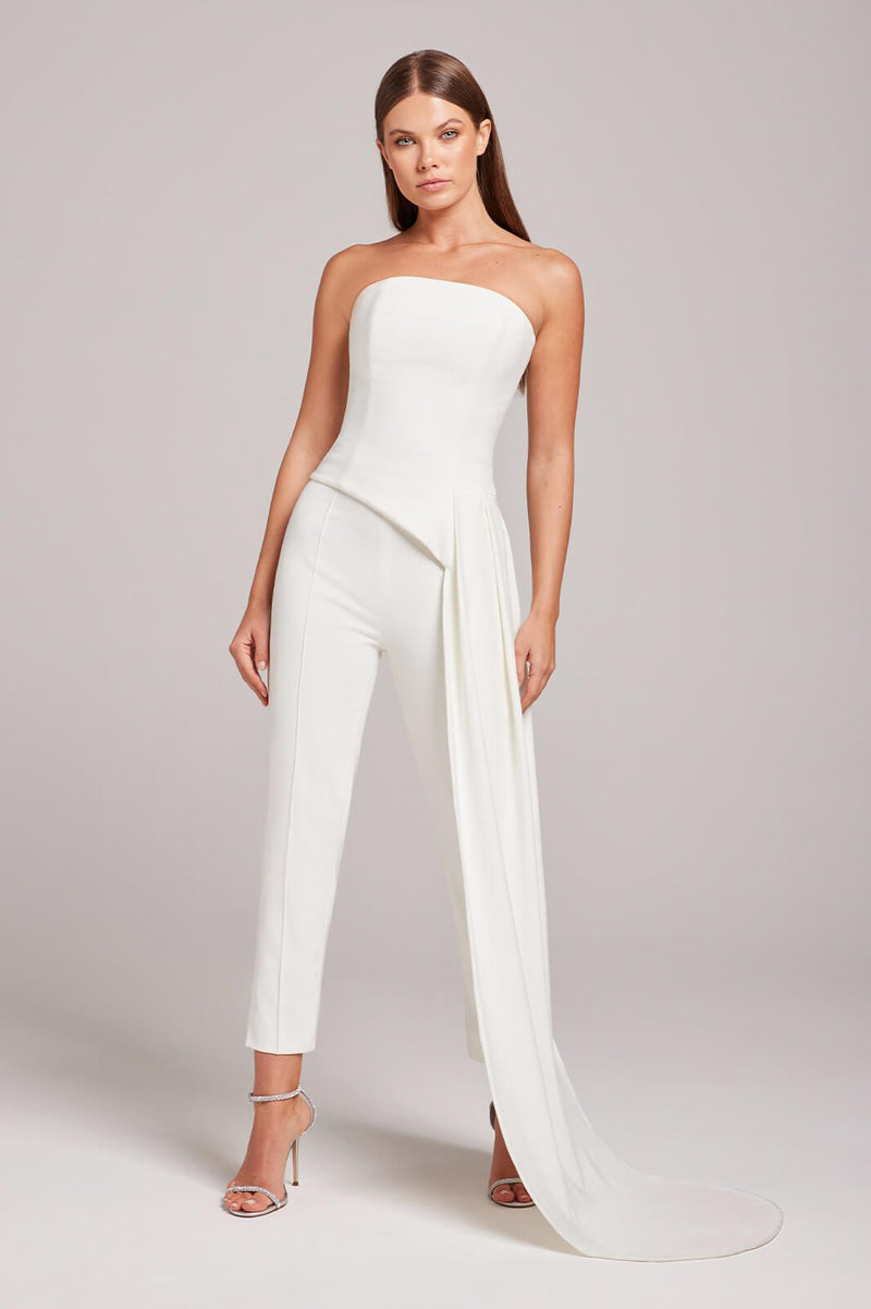 Camille White Trousers