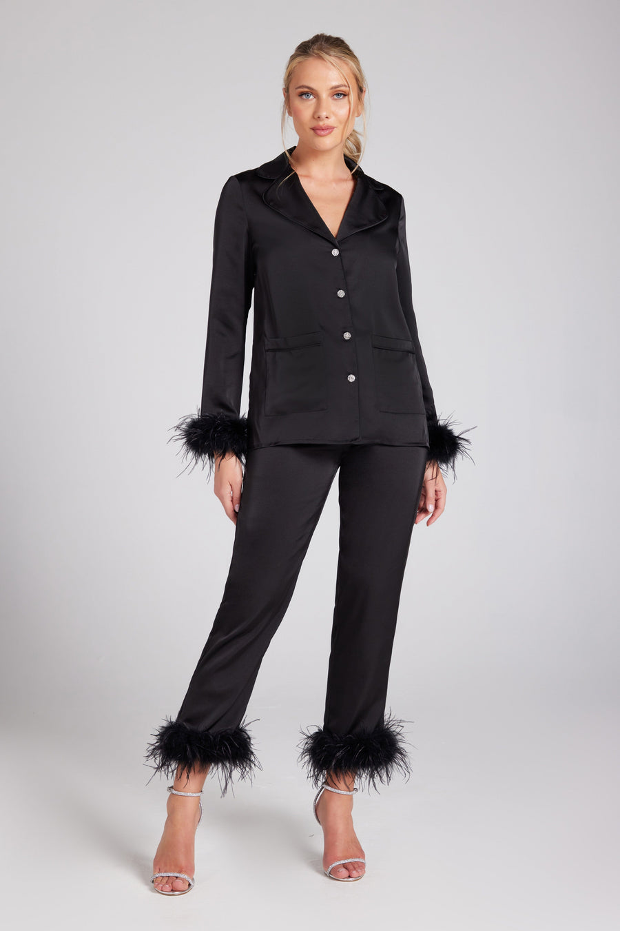 Darcie Black Pajamas
