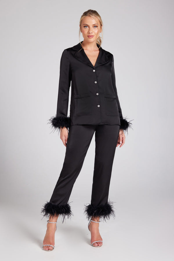 Darcie Black Pajamas