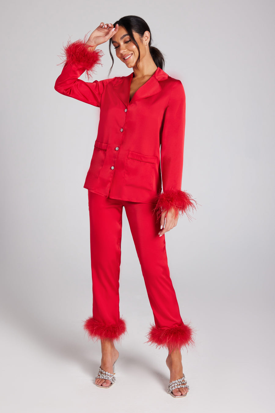 Darcie Red Pajamas