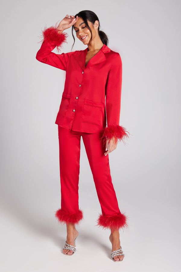 Darcie Red Pajamas