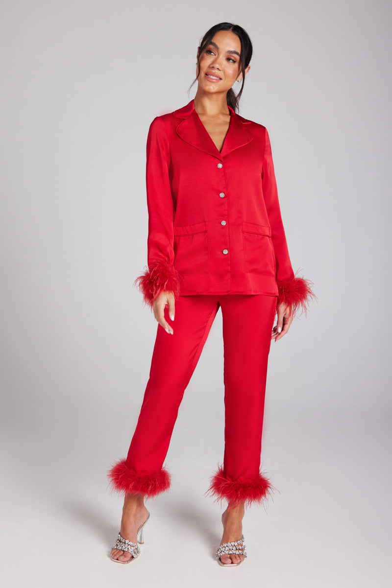 Darcie Red Pajamas