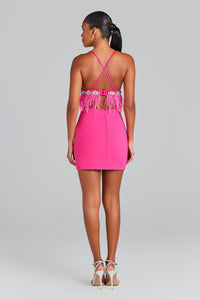 Davina Hot Pink Bra Top