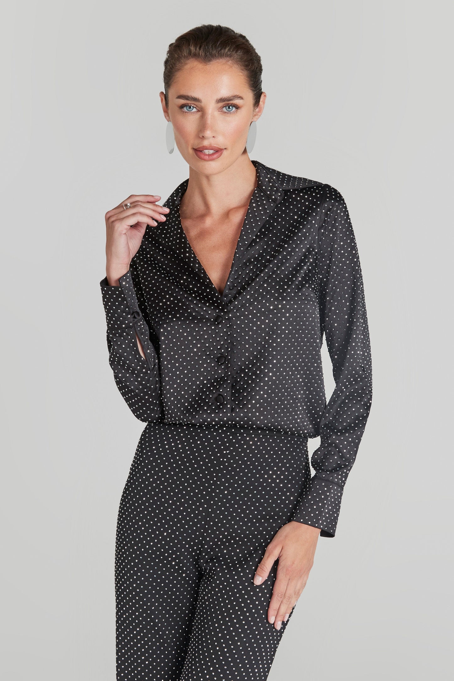 Kira Black Blouse